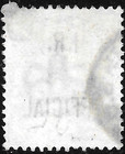 1885  G britain  Inland Revenue Ovprt   i r  Official  Sc o3 Used Fine