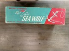 The Sea Wolf Dark 1950s 1960s Wood Fleet Line Vintage Original Japan Boat