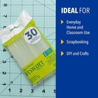 Westcott 16837 Premium All-temperature Mini Glue Sticks For Hot Glue Gun 30 Pack