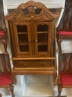 7- Vintage Hand Crafted Miniature Wooden Dollhouse Furniture Collectible Pieces