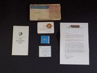 Flown Apollo 14 Mission Coin Franklin Mint Original Complete Kit