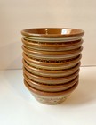 8   Mexican Redware Terracotta Clay Barro Bowls   7 1 4   Set Of 8 - Beautiful 