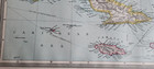 Antique  1907  Map - Caribbean   West Indies   Greater Antilles   Cuba