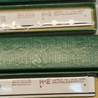 Set Of 2 Keuffel   Esser K e Leroy Symbol   Lettering Templates With Box