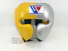Winning Co-fg-2900 Headgear   Co-cps-500 Groin Guard Set Yellow Silver M Japan