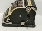 Old German Desktop Mechanical Toothed-wheel Calculator Resulta Bs7 Functional