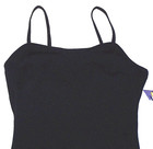 Capezio Camisole Leotard Bodysuit Cami Team Basics Black New Nwt Adult Women L