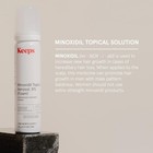Keeps  Men s Minoxidil 5  Aerosol Foam Hair Growth Treatment  3 Months Supply  