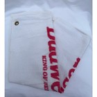 Vintage Budweiser King Of Beers White Terrycloth  Golf Towel W  Brass Grommet
