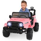 12v Ride On Truck Car For Kids Electric Vehicle W remote Control Kids Toy Gifts 