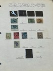 El Salvador 1874-1912 Collection Of Mint H   Used On Homemade Album Pages 1c149