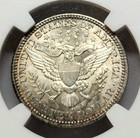 Choice 1916 D Barber Quarter Ngc Ms-63 Excellent Lustrous Beauty    