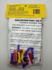 Quilters Delight Safety Pin Grip Covers 200 Pieces Model  108 - New