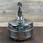 Simplex Copper Chrome Whistling Tea Kettle England  Newey   Bloomer Rapid Boil