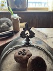 Old Primitive Early Table Riser With Awesome Shoo Fly   Early Cabin Goods