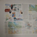 National Geographic   Map   The Making Of Canada  Ontario   June 1996