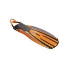 Mares Avanti 4x Open Heel Scuba Diving Fins - Size Regular - Black grey orange