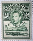 Travelstamps  1938 Basutoland Stamps Sg  18 - 1 2d Kgvi   Crocodile - Mognh