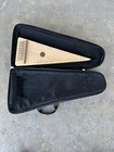 Tk O   brien   s Wedge Birch Lap Harp With Carrying Case And Tools