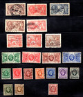 Uk Gb 1840s   1940 Collection Of 157 Stamps Queen Victoria To King George Vi