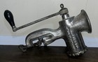 Vintage Enterprise No  10 Tinned Meat Grinder Food Chopper Plate Handle 