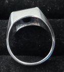 Master Masonic Sterling Silver Size 9  19mm  Ring  Problem-free 1950s Vargas Mfg