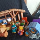 Fisher Price Little People Nativity Set 2011 Lights   Music 21 Pcs  Christmas 