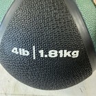 Nike Rubber Weighted Medicine Ball Training Exercise 4 Lb  1 81 Kg 