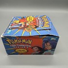 Topps Pok  mon Series 2 Empty Booster Box 2000 Tv Animation Edition Blue Logo