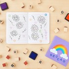 60-piece Wood Alphabet Stamp Set  Upper And Lowercase Letters With Symbols