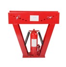 16 Ton Pipe Bender Manual Hydraulic W 8 Dies Piping Bending Exhaust Tube Tools