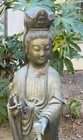 Asian Bronze Seated Buddhism Deity Statue 48  H