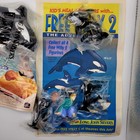 Free Willy Complete Set Lot Long John Silvers Kids Meal Figures 1995 Warner Bros