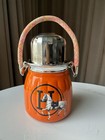 Herm  s Vip Exclusive Orange Insulated Bottle 13 5 Fl Oz  400ml  H Horse Design