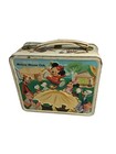 Walt Disney Mickey Mouse Club Lunch Box  With Thermos By Aladdin Ind  1963