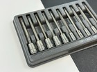          Snap-on Tools 210eftxl 10pc T8 To T50 3 8  Drive Extra Long Torx Socket Set