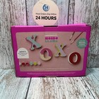 Mondo Llama X O X O Wood Letters Craft Kit - Includes Paint And Brushes New