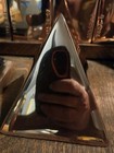 5 Kilo Hand Poured Pure Fine Solid Copper Bullion Pyramid Bar  999 5 Kg Ingot 