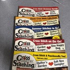 Lot 5 Cross Country Stitching Magazines Year 2007 Feb  Jun  Aug oct   Dec