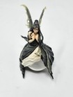 Munro Grey Fairy With Butterfly Figurine On Solid Base  Paperweight  4 1 2  Tall