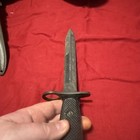 Vintage U s  M7 Bayonet With Original M8a1 And Belt Scabbard  Vietnam Era 