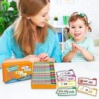 30 Read And Rhyme Flip Books Abc Vocabulary Educational Flash Cards Family Lear