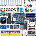 Elite Explorer Kit With Original Arduino Uno R4 Wifi   Transparent Acrylic Case