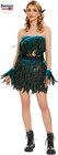 Womens Faux Feather Mini Skirt A Line High Waist Stretch Xl