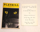 Cats 1982 Gala Preview Benefit Invitation Prince Of Wales Buckingham Palace Rare