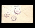 Registered Cover Circulated  brazil br-wisconsin usa   1st Day Of Circulation