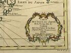 Japan Korea China 1760 By Nicolas Bellin Nice Antique Engraved Map 18th Century