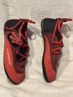 La Sportiva Stick It Kids Climbing Shoes Size Us 1-2 Eu 34 - 35 Red Chili Poppy