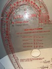Vintage Curve Square Clear Plastic Clothing Maker Alterations Guide Ruler