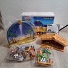 Fisher Price Little People Lighted musical Nativity Set N6010-0910 Complete